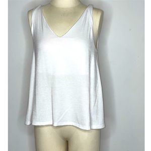 Sleeveless Gap top.